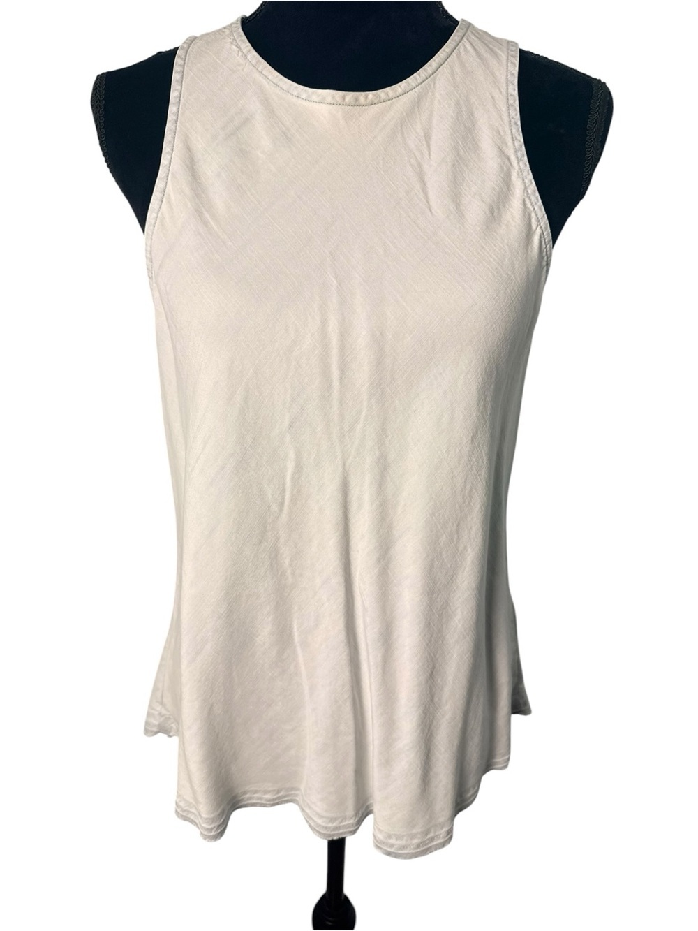 cloth & stone | Bleached Denim Sleeveless Tank Top | Sz M
